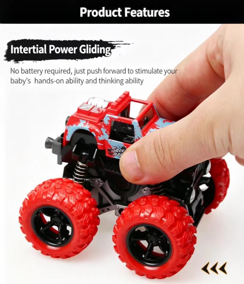 Kids Inertia 4WD Toy Car