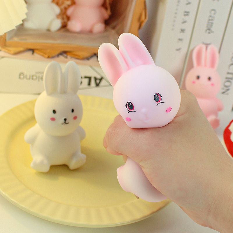 Long Ear Rabbit Squeeze Toy