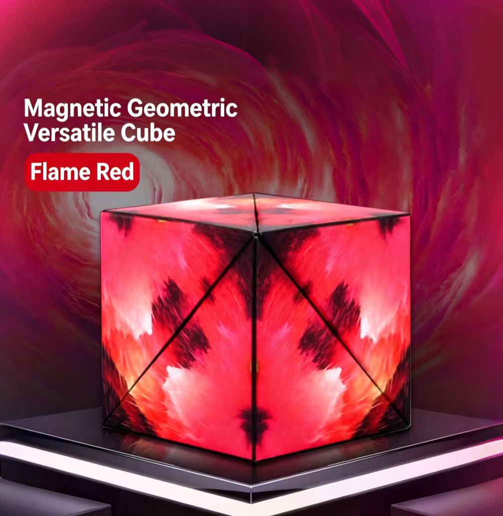3D Stereo Geometric Magnetic Magic Cube