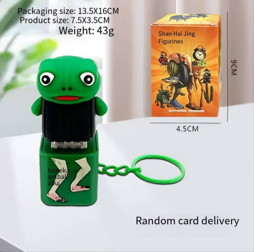 BRAINROT KEYBOARD KEYCHAIN