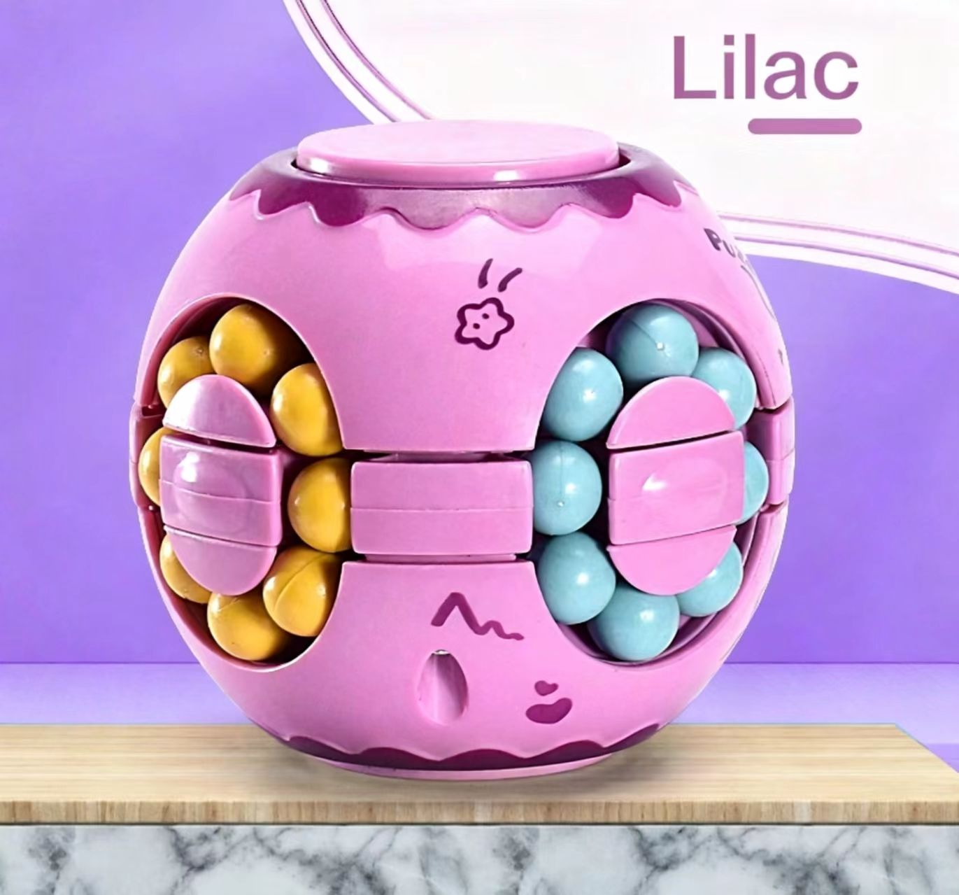 Round Magic Bean Cube