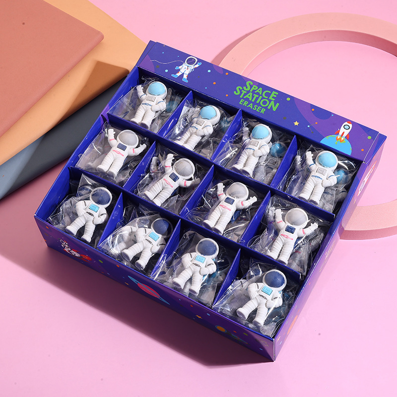 Space Eraser Astronaut Cute Cartoon Removable Eraser