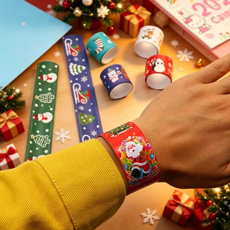 Christmas Slap Bracelet