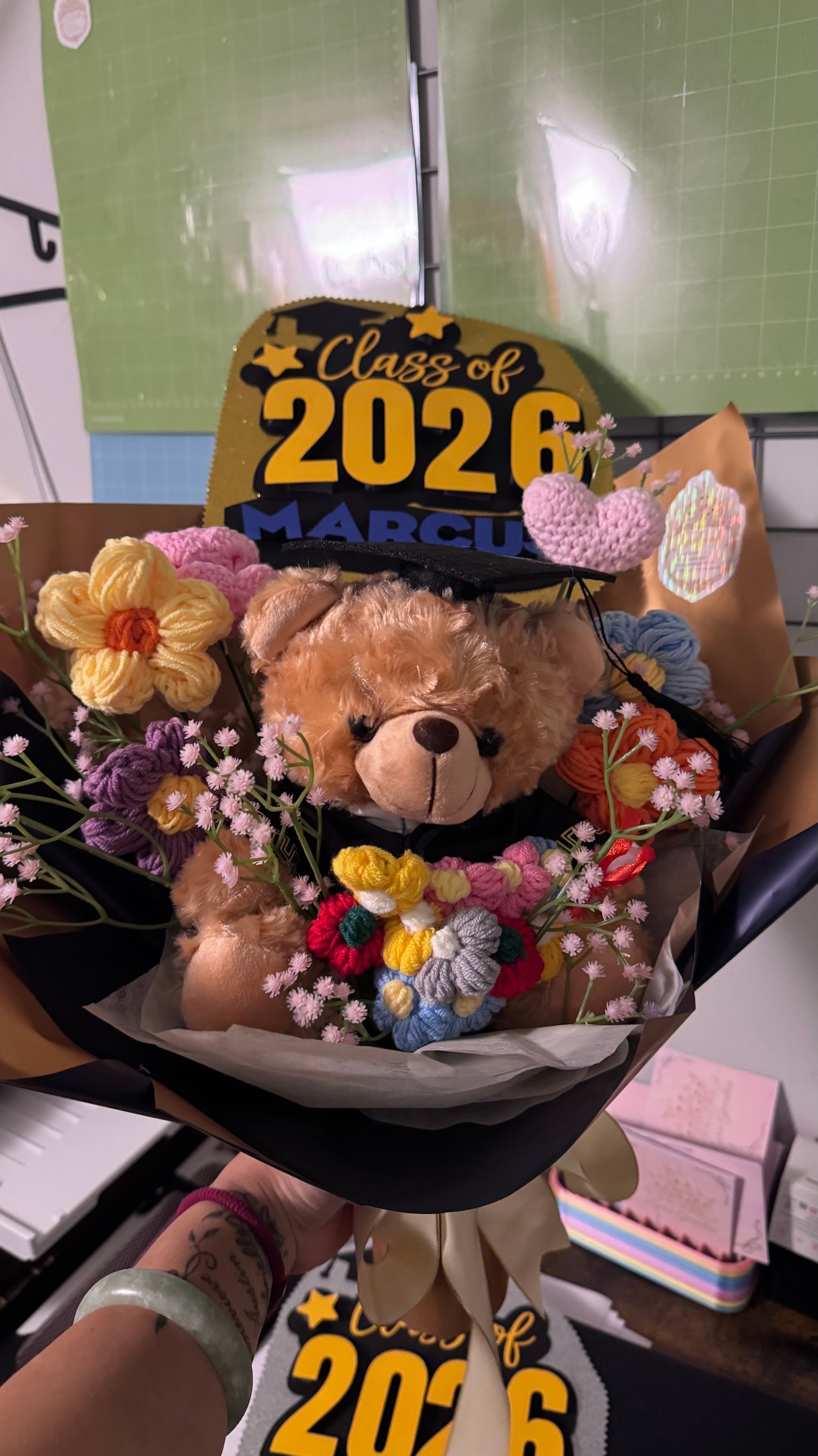 GRADUATION CREFT BOUQUET