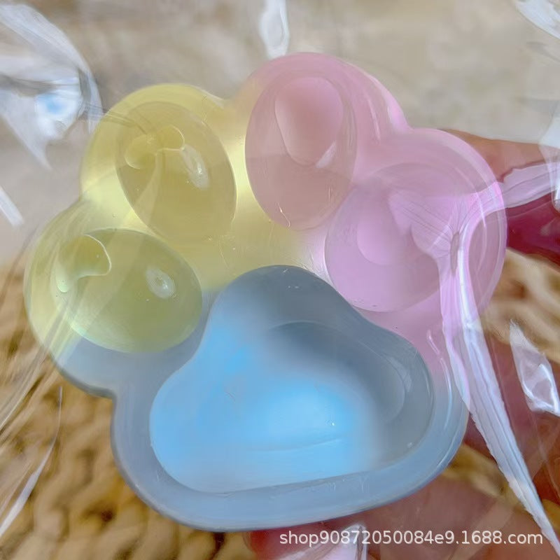 High-value aurora cat paw squishy toy