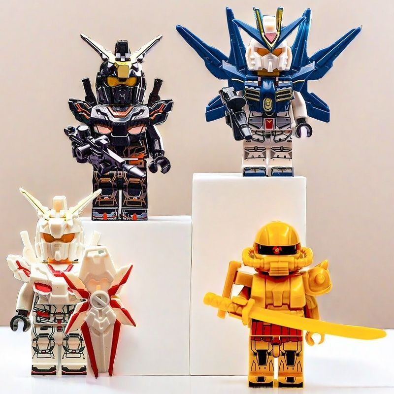 Gundam Mobile Suit compatible with Lego Big Wing set (8 per set)