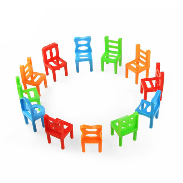 Stacking Chairs Game Family Board Balancing Toys Games