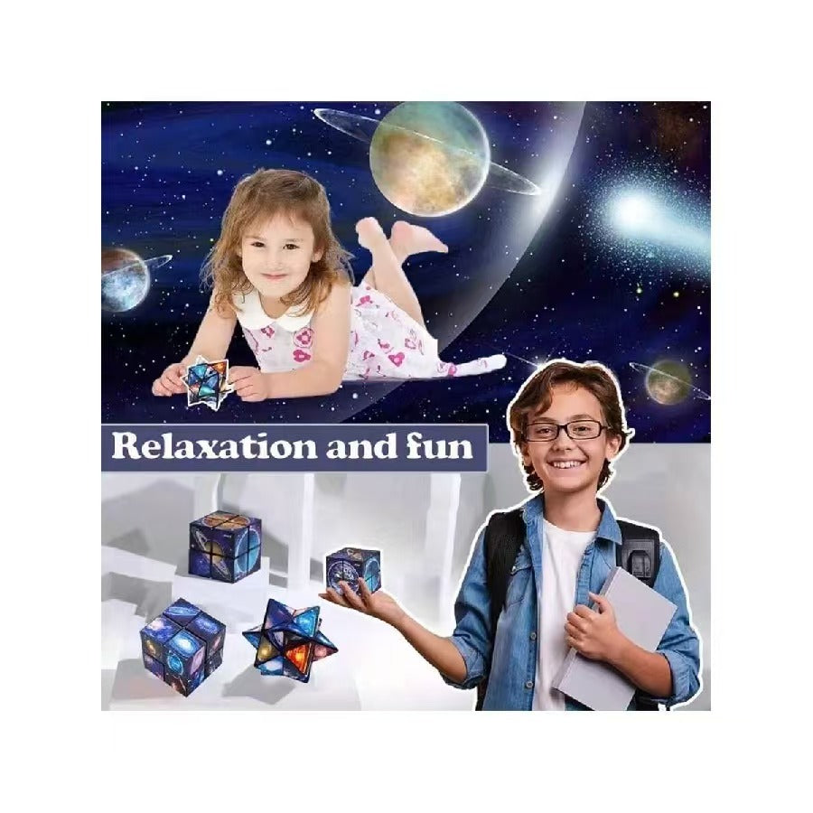 3D Stereo Geometric Magnetic Magic Cube