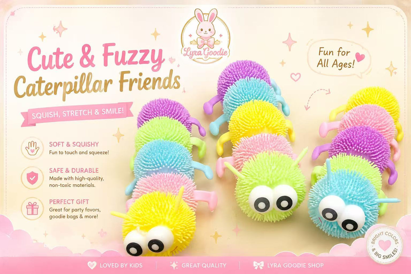 PUFF Caterpillar (LIGHT UP)