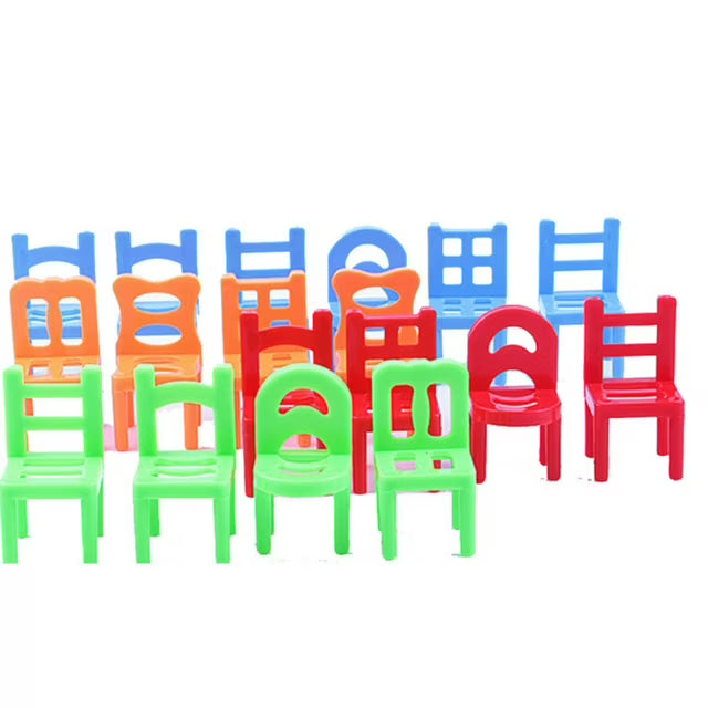 Stacking Chairs Game Family Board Balancing Toys Games