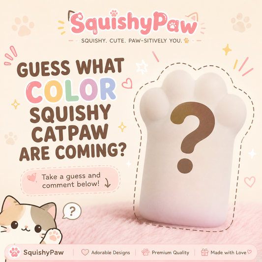 High-value aurora cat paw squishy toy