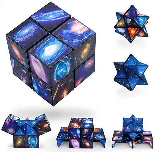 3D Stereo Geometric Magnetic Magic Cube