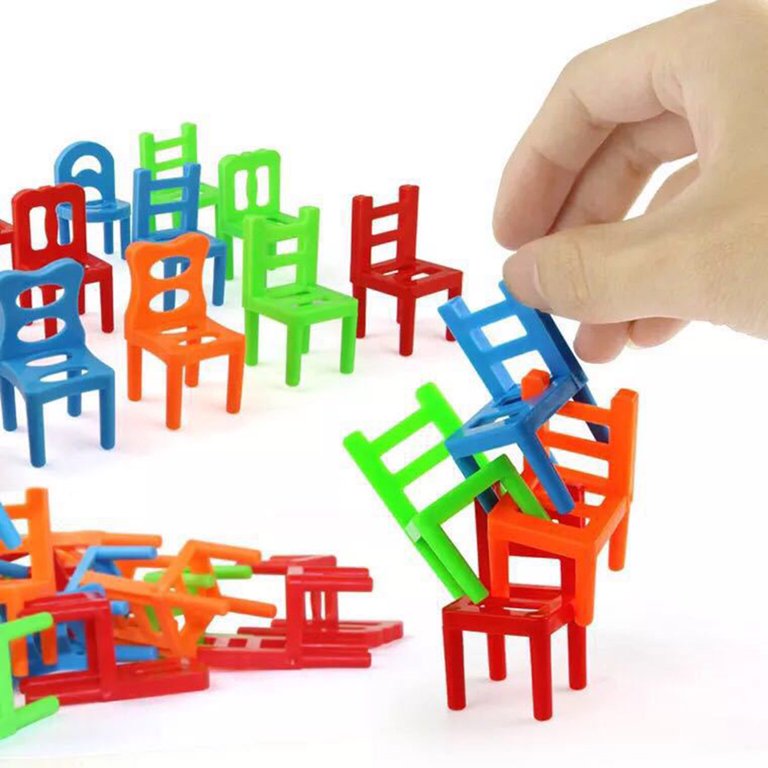 Stacking Chairs Game Family Board Balancing Toys Games
