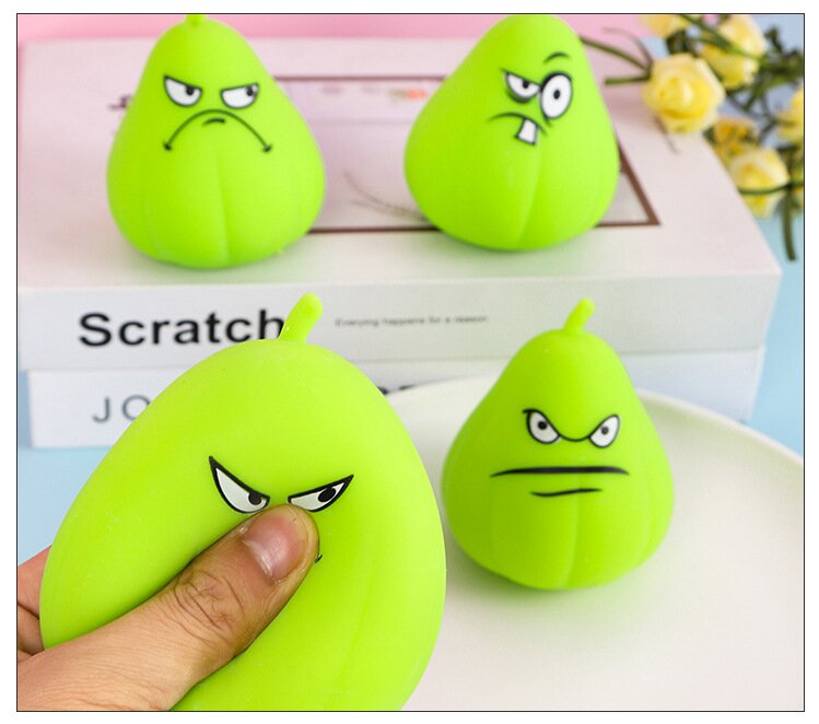 Eggplant Squeeze Toy
