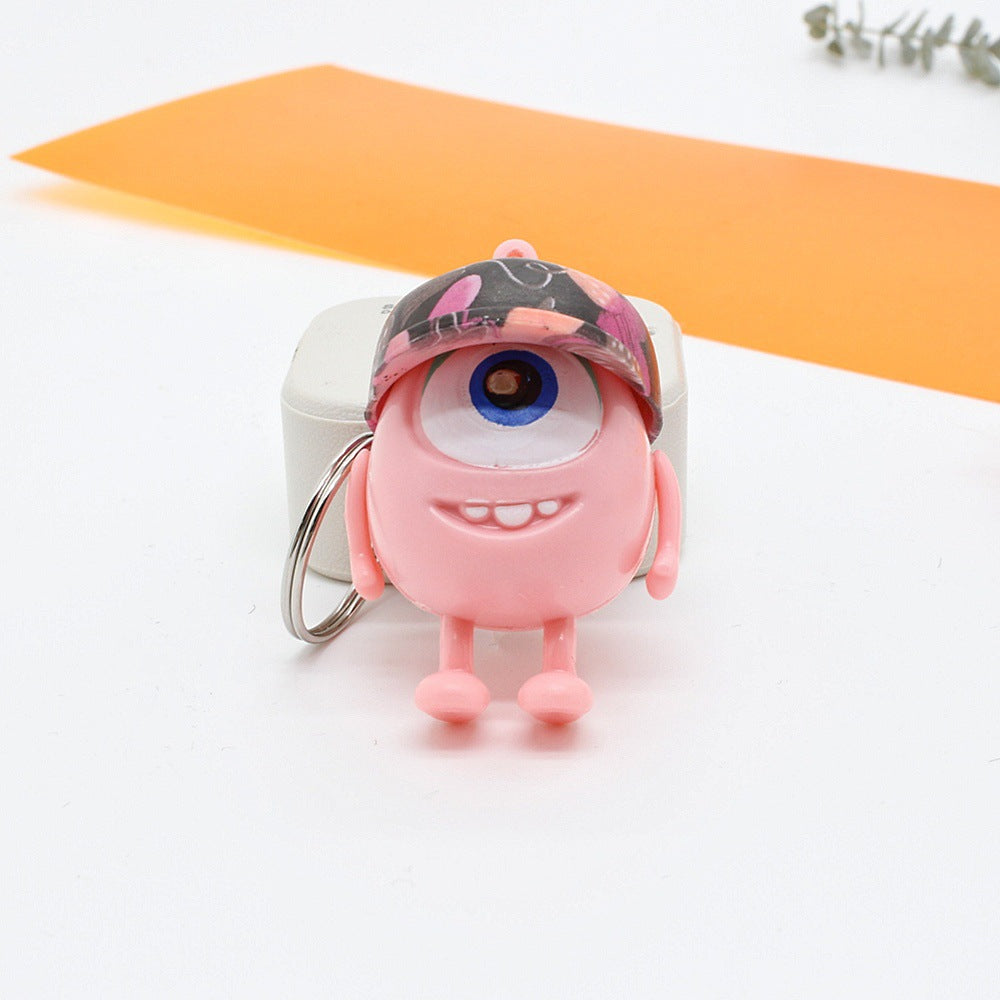 Big Eyed Monster copy sound Keychain