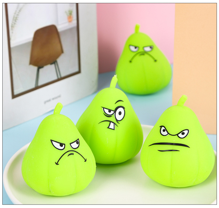 Eggplant Squeeze Toy