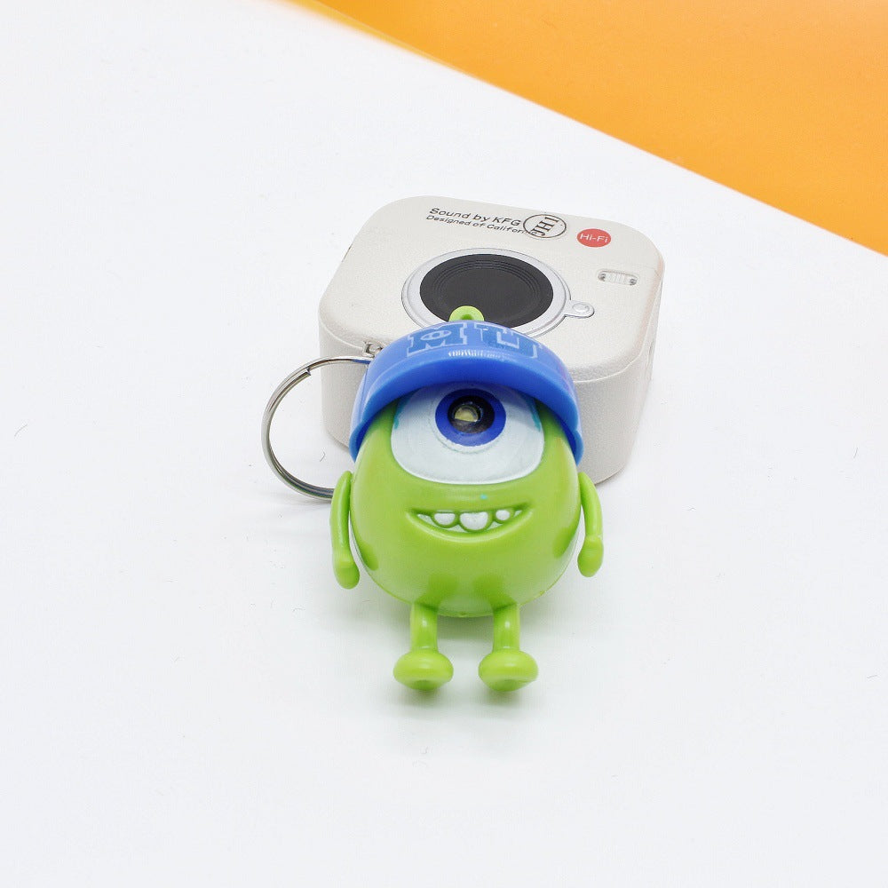 Big Eyed Monster copy sound Keychain