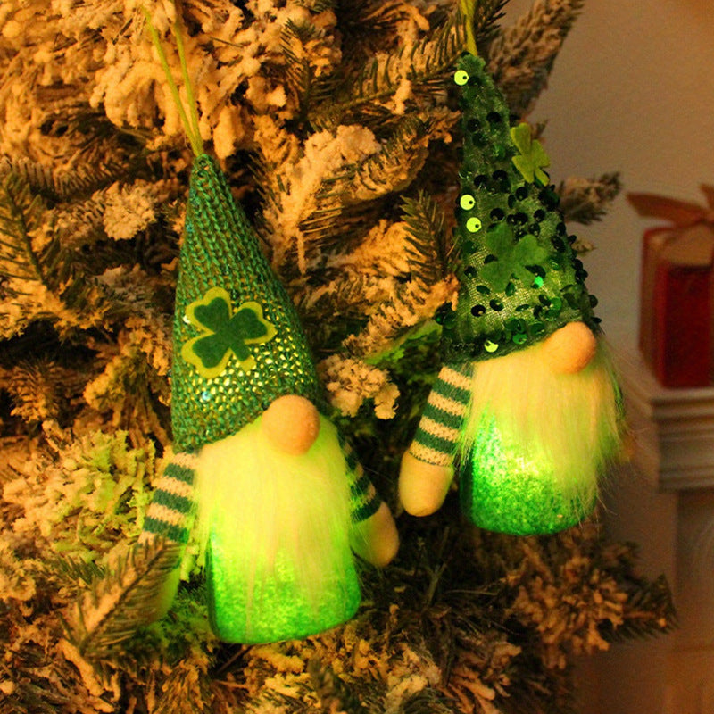 Light-up Glowing Santa Doll, Rudolph, Faceless Doll, Gnome & Goblin