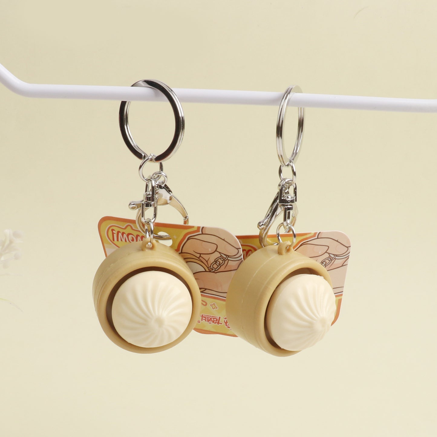 SOUP DUMPLING KEYCHAIN KEYBORD