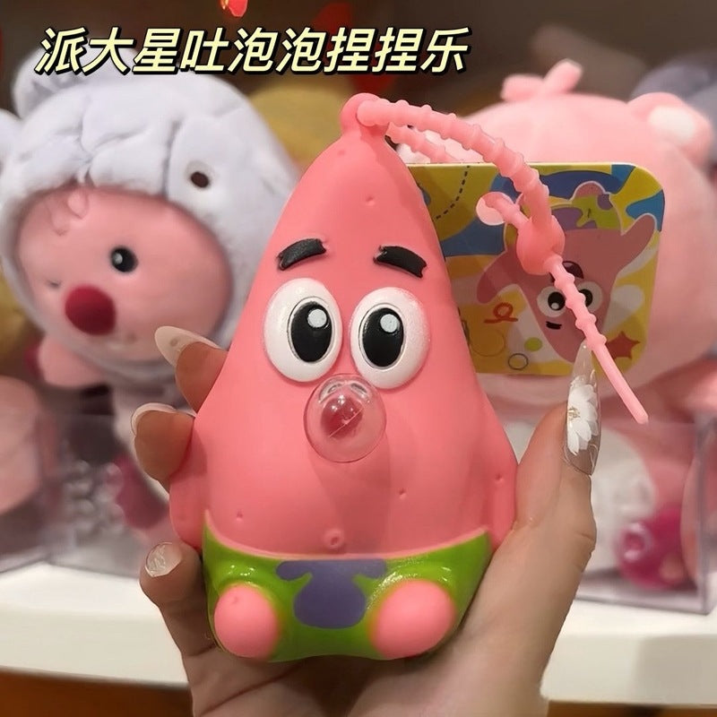 Bubble-Blowing Fidget Squishy