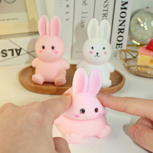 Long Ear Rabbit Squeeze Toy