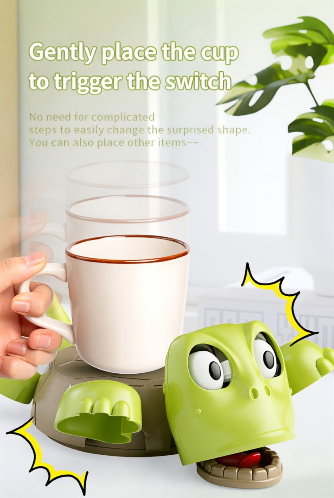 Punch me Turtle Cup Holder