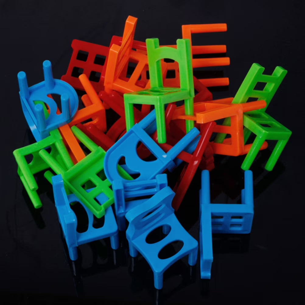 Stacking Chairs Game Family Board Balancing Toys Games