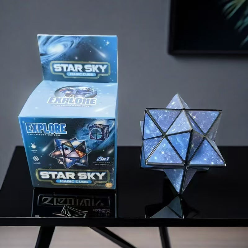 3D Stereo Geometric Magnetic Magic Cube