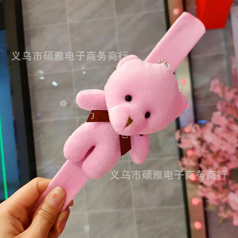 MID SIZE Plush Doll Slap Bracelet