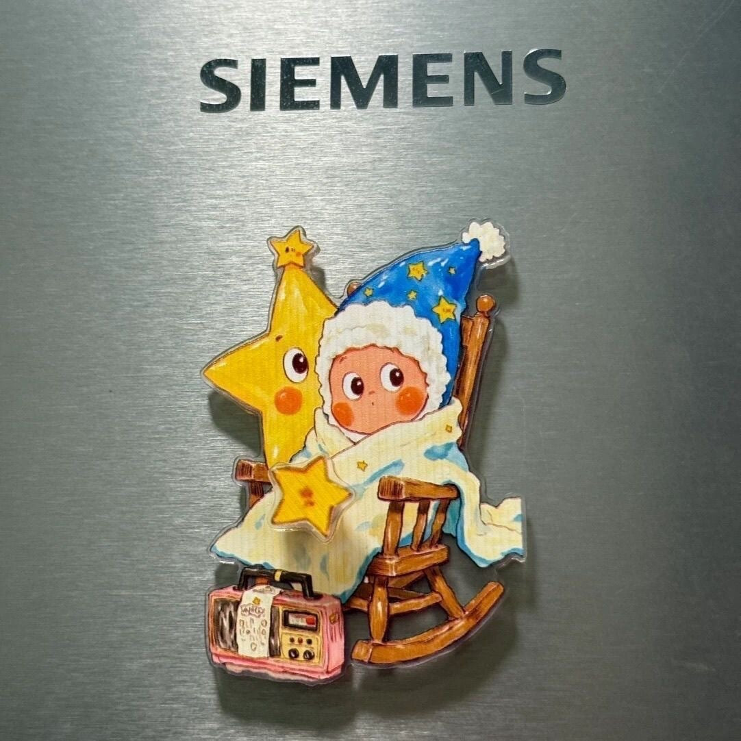 Dreamy Star Cartoon  Fridge Magnet